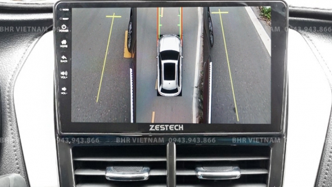 Màn hình DVD Android liền camera 360 xe Toyota Yaris 2019 - nay | Zestech Z800+